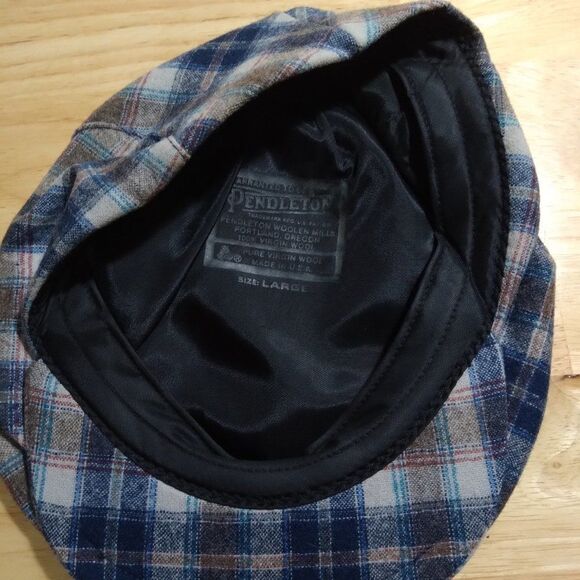 Vintage Pendleton Plaid Duckbill Ivy Driving Cap - Picture 3 of 5